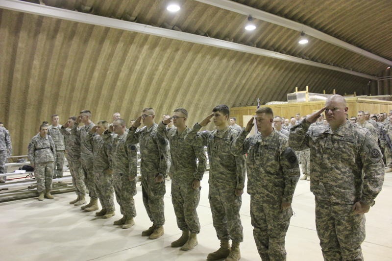 General recognizes 1-163rd soldiers