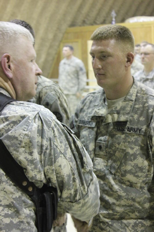 General recognizes 1-163rd soldiers