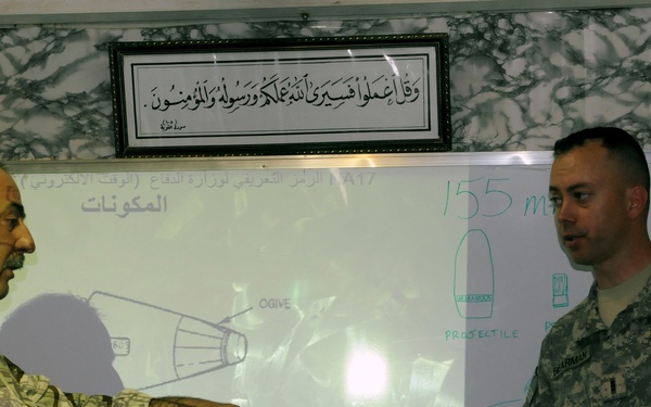 Soldiers partner with Iraqis for ammo proficiency