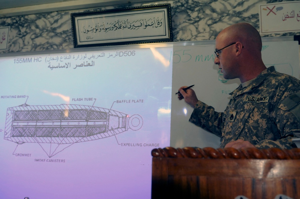 Soldiers partner with Iraqis for ammo proficiency