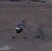 Soldiers use medieval war games to stay entertained