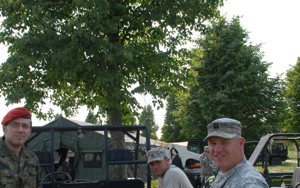 211th Engineer Company performs Quick Reactionary Force and levee patrol