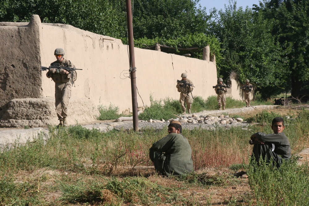 The Insurgent Can’t Hide in the Dark in Sangin