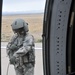 Clear up left! Clear up right! Corsair door gunners, crew chiefs take off in the Rockies