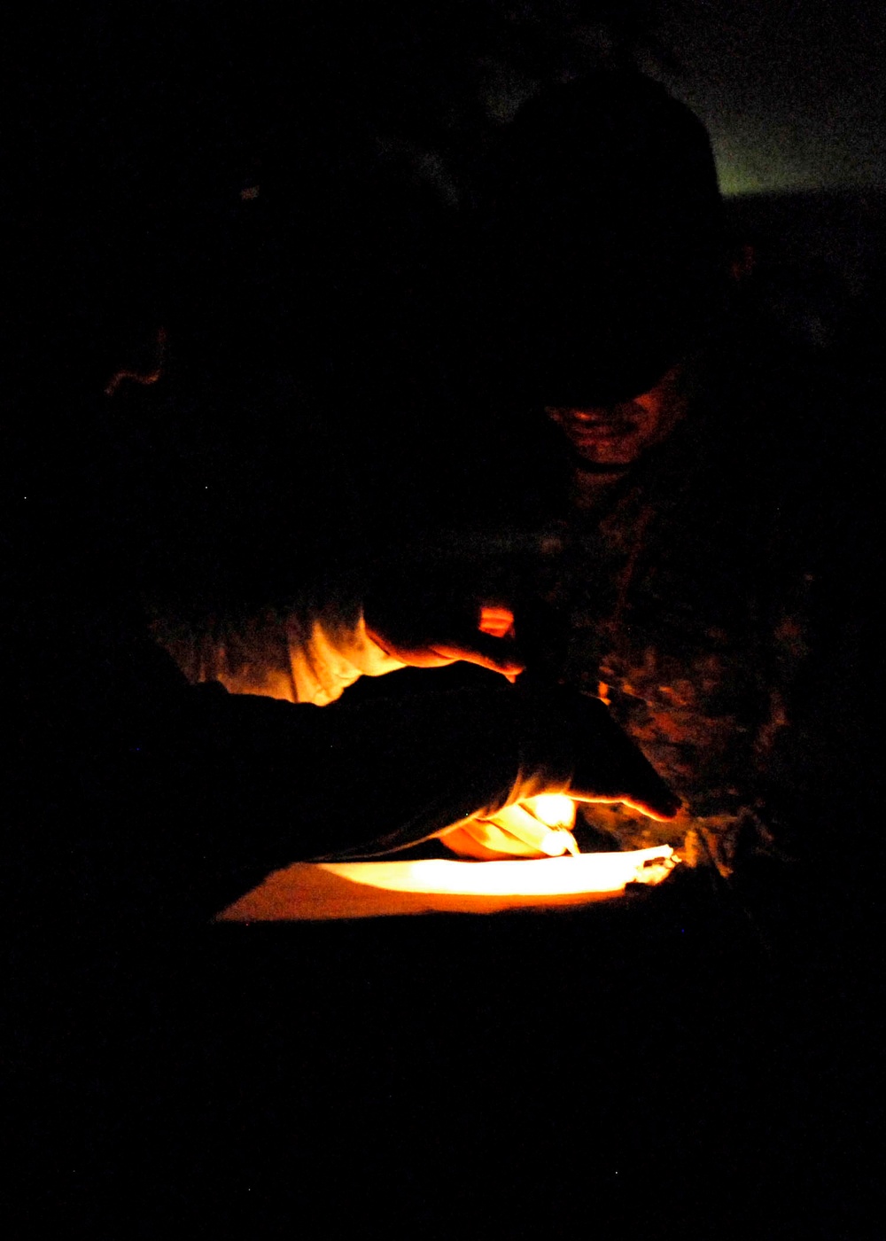 Snipers night qualification event ends at Fuerzas Comando 2011