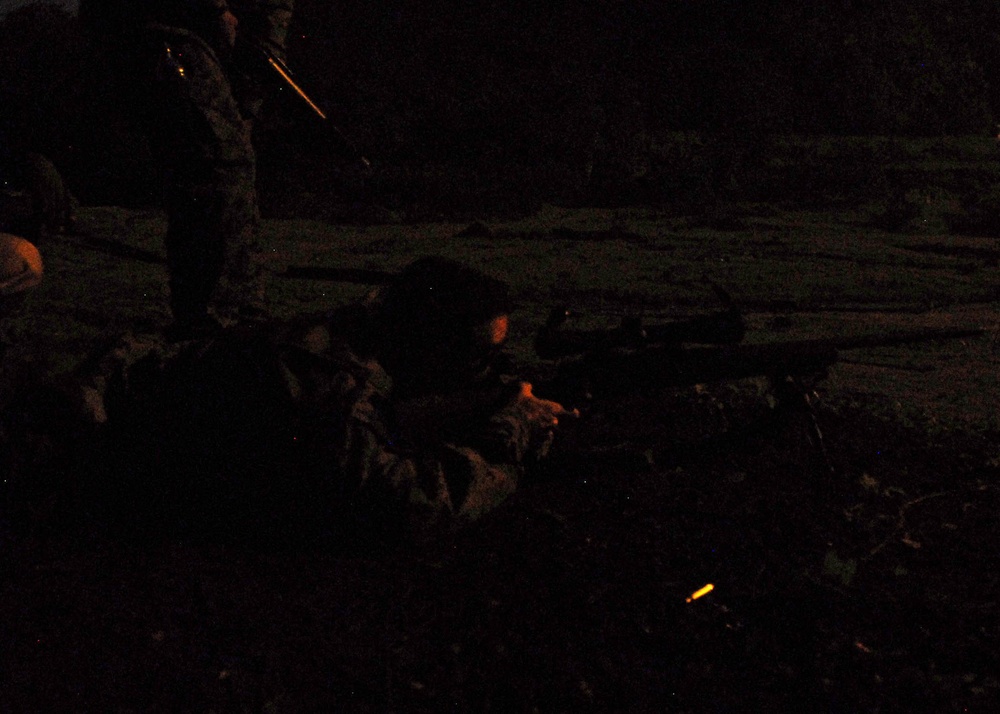 Snipers night qualification event ends at Fuerzas Comando 2011