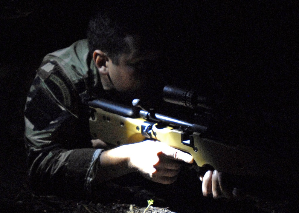 Snipers night qualification event ends at Fuerzas Comando 2011