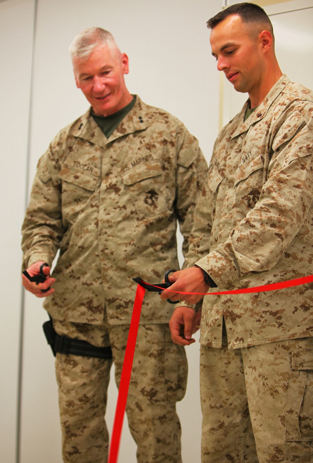 Camp Leatherneck opens new Wounded Warrior berthing area, combined aid station