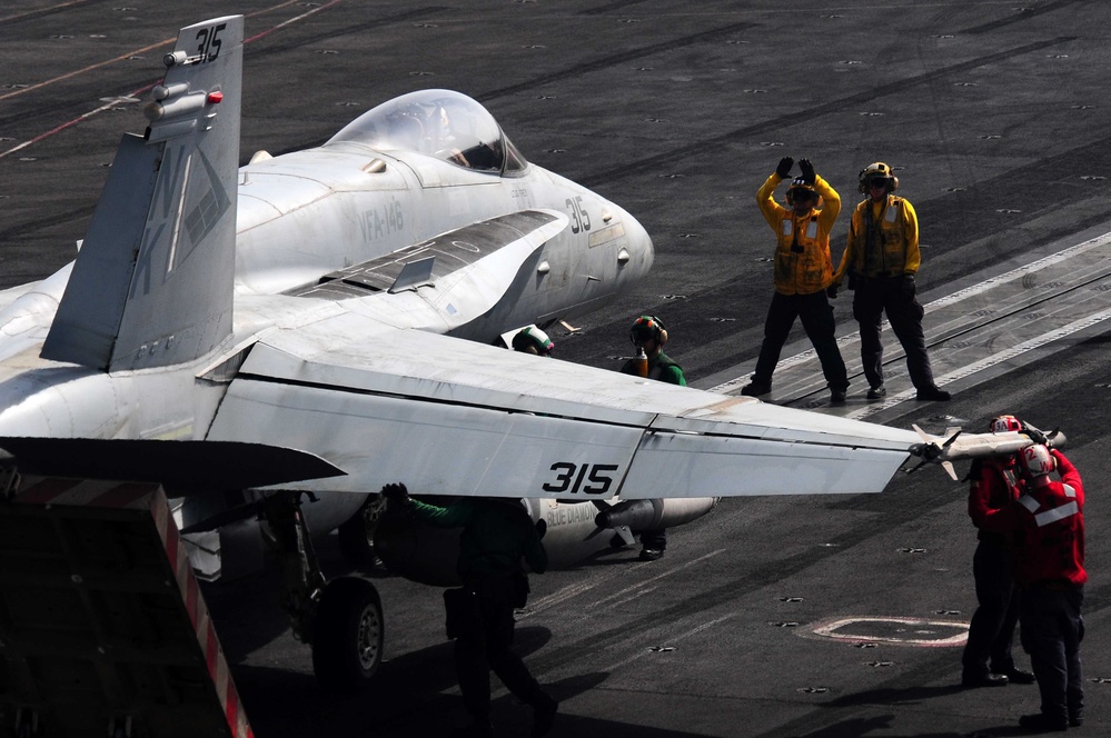 USS Enterprise flight operations