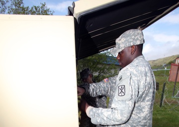 Soldiers, Marines join forces to communicate at Kodiak