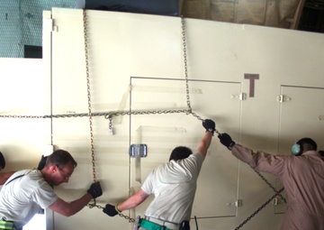 Mobility airmen take C-5M on first direct Arctic overflight to Afghanistan