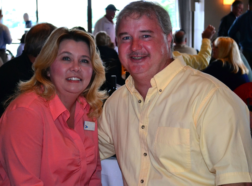 Beth and Chuck Irwin invite military and civilian leader on their yacht during the Evergreen Fleet Cruise 2011