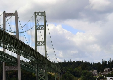 The Aries cruise Puget Sound during the Annual Evergreen Fleet Cruise
