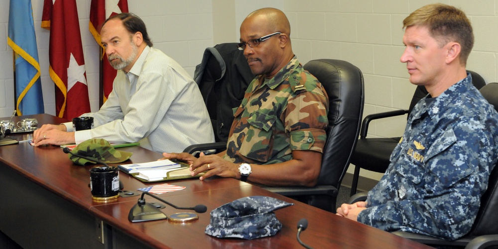 Suriname dignitaries visit Camp Rapid