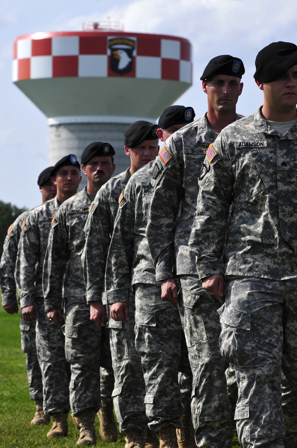 96th ASB Change of Command