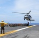 MH-60S Sea Hawk lands aboard USS George Washington