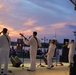 US Navy Band performs during Quad Cities Navy Week