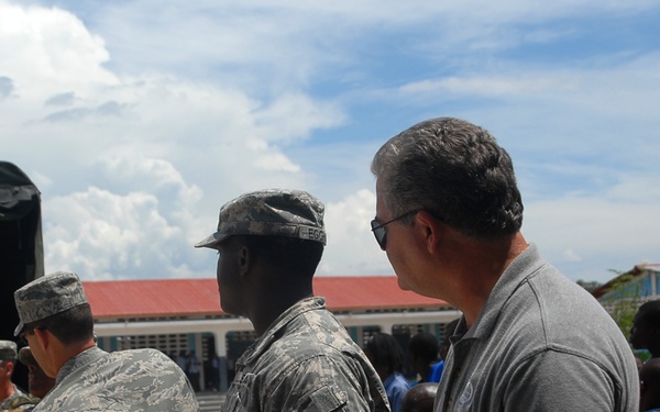 School supply donation