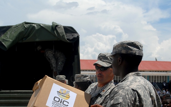 School supply donation