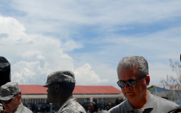 School supply donation