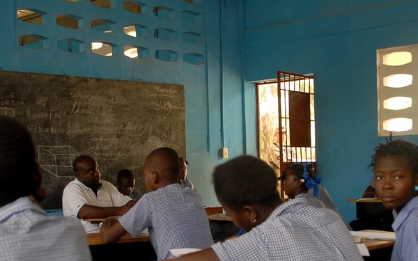 School supply donation