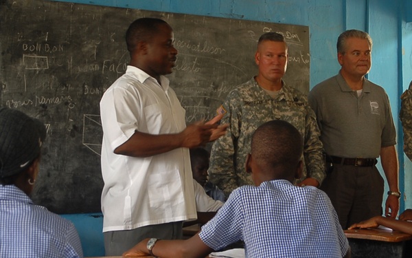 School supply donation