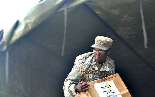 School supply donation