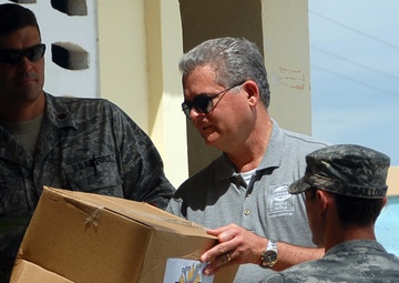 School supply donation