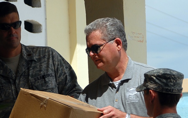 School supply donation