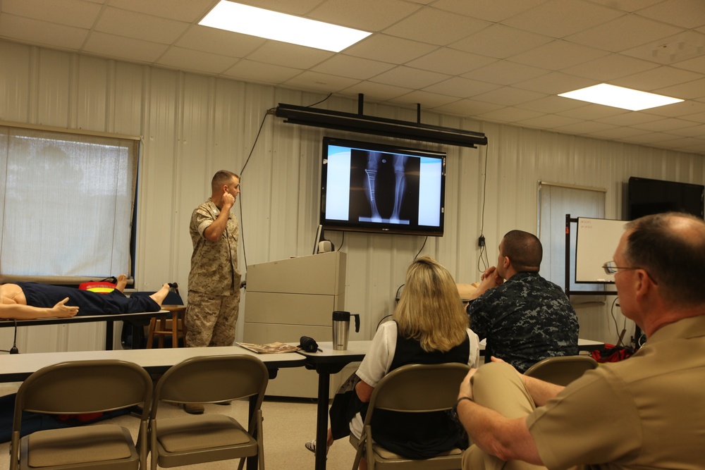 DVIDS - News - Naval medicine advocate praises NHCL staff