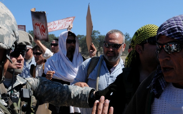 Mock protest - CSTX 91 11-01