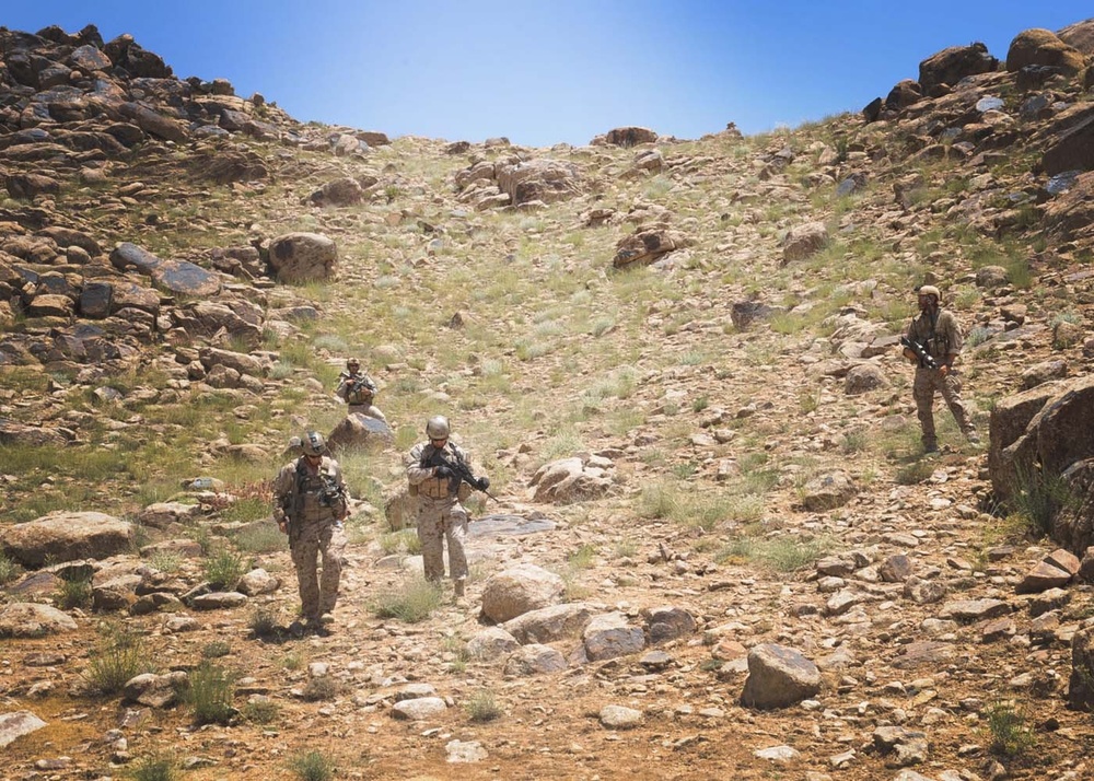 Combat reconnaissance patrol in Zabul