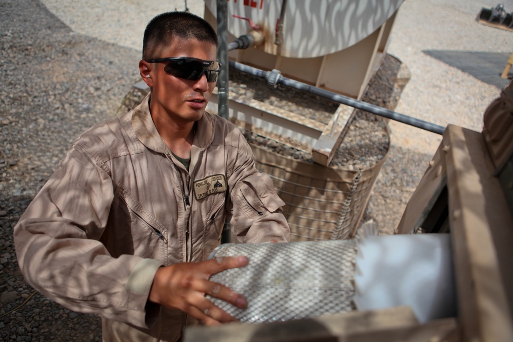 Marine duo powers up area of operations