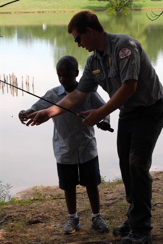 Park rangers hook up underprivileged kids at J. Percy Priest Lake Fishing Rodeo