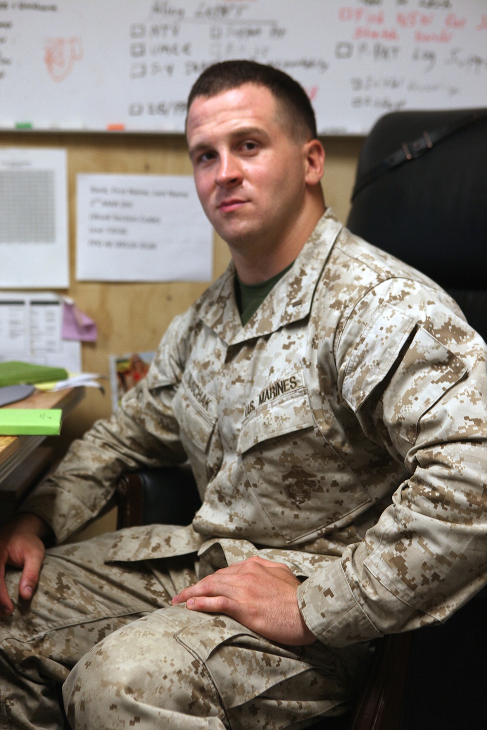 Ohio native chases dreams into combat zone