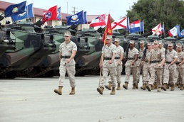 3rd AABn. changes commanding officers