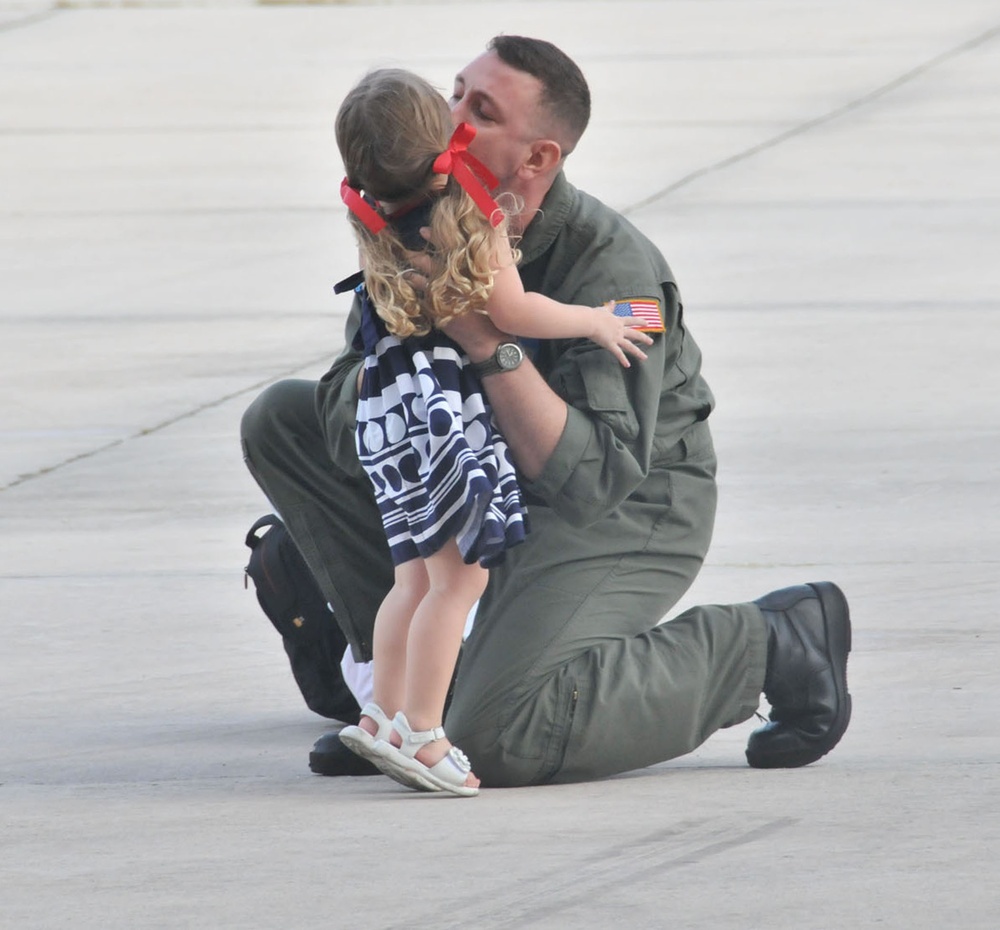 Arriving at Andersen Air Force Base