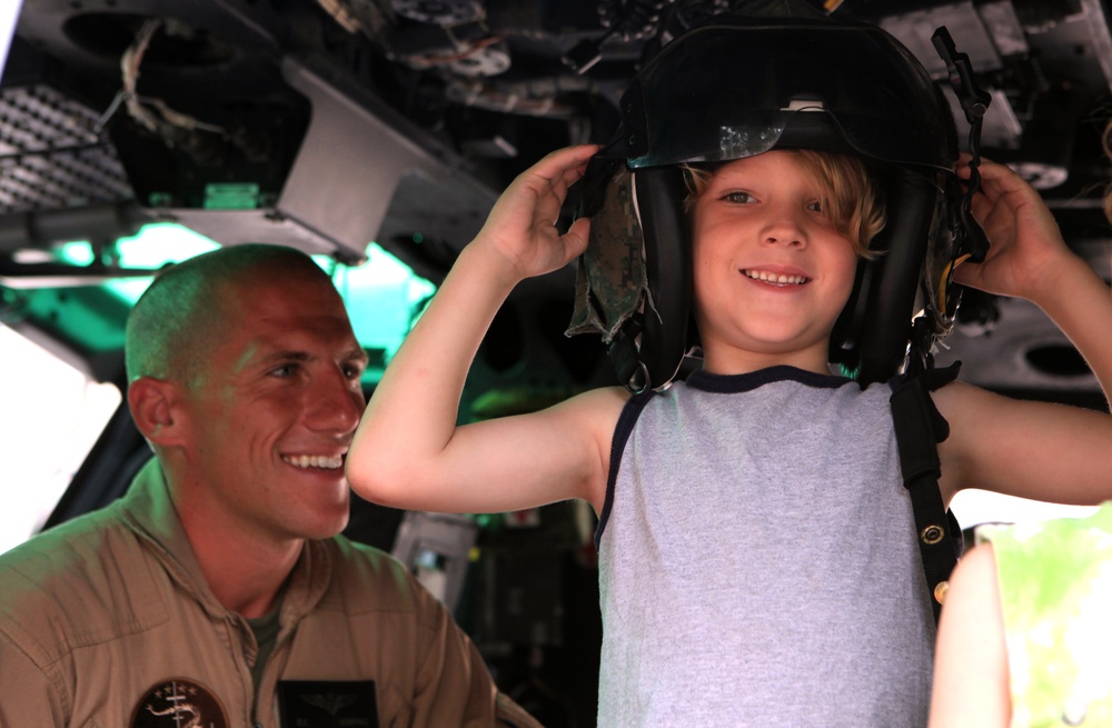 Does it fit?: Marine Week St. Louis