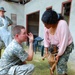Soldiers promote Surinamese animal health