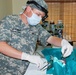 Soldiers promote Surinamese animal health