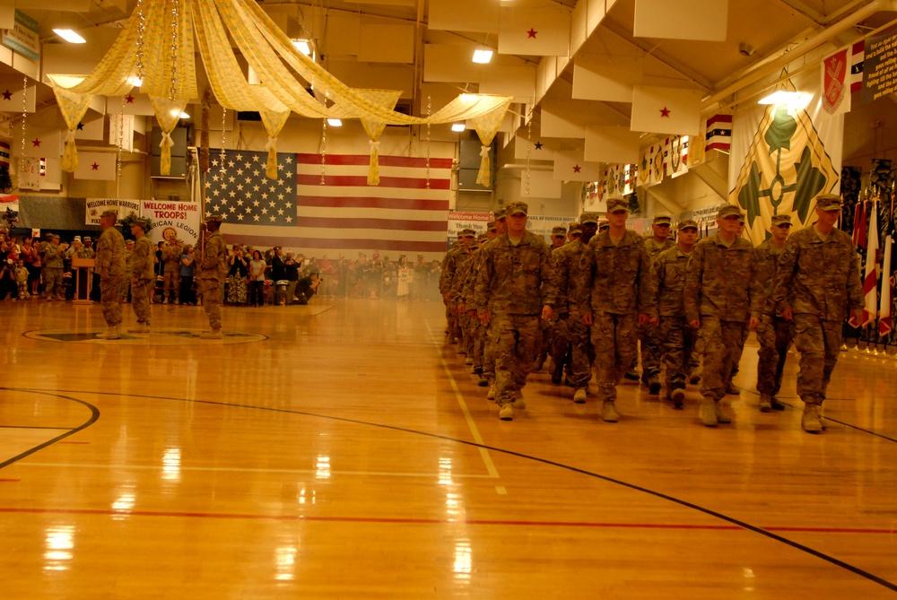 1BCT, 4ID soldiers return from Afghanistan