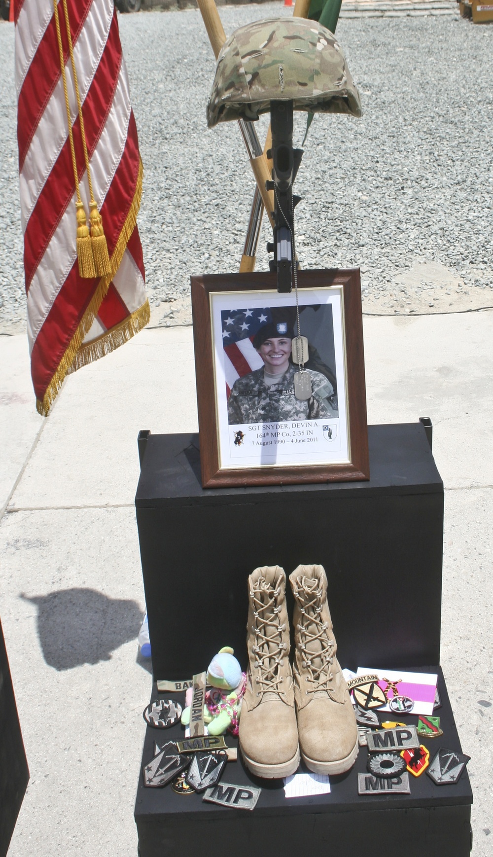 Fallen US Army Sgt. Devin A. Snyder remembered