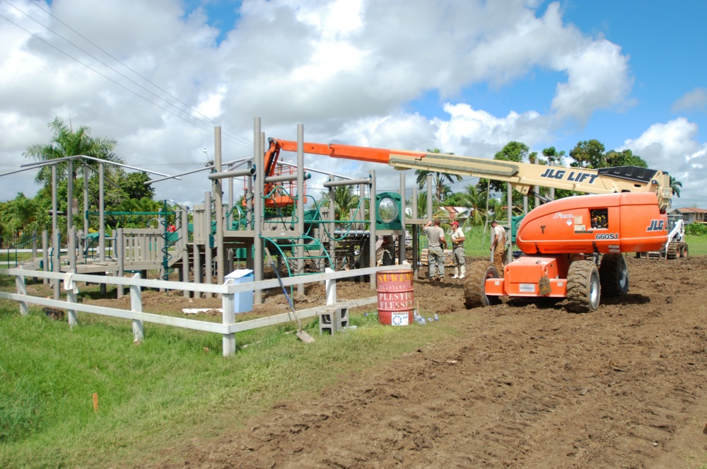 Children of Suriname soon to have new playgrounds