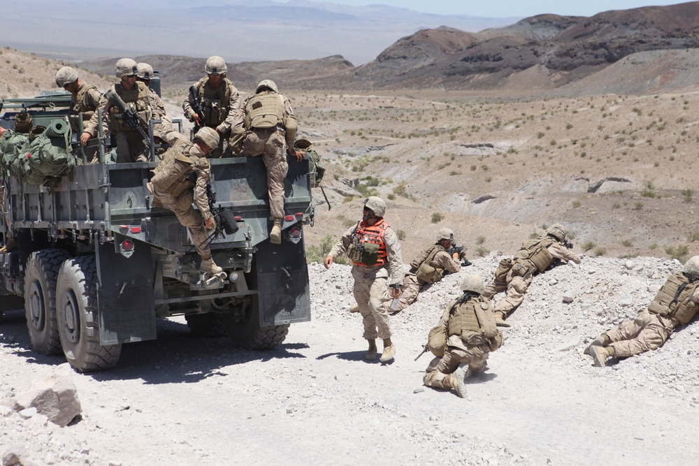 Regimental Combat Team 5 Conducts Clear Hold Build 3 Exercise - Day 2