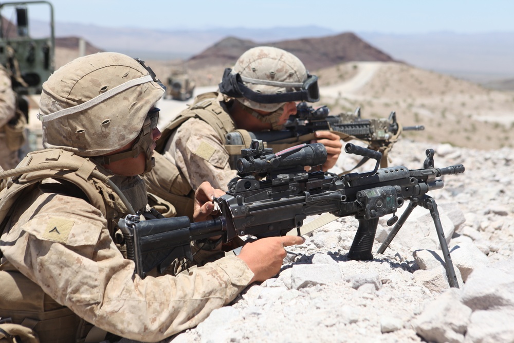 Regimental Combat Team 5 Conducts Clear Hold Build 3 Exercise - Day 3