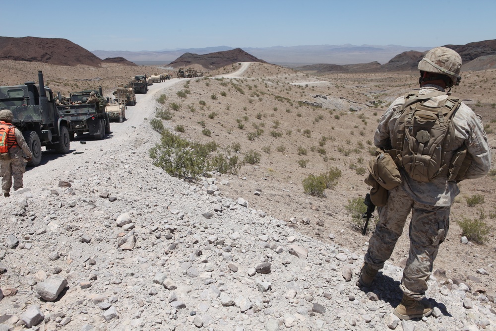 Regimental Combat Team 5 Conducts Clear Hold Build 3 Exercise - Day 3
