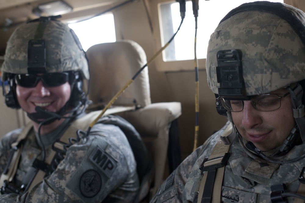 239th Military Police Company in Babil province