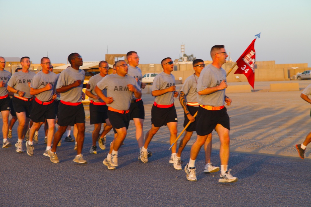 236th Army anniversary run