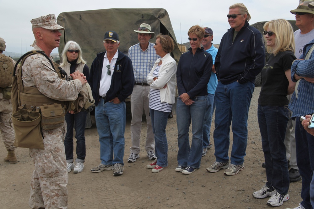 San Clemente community leaders visit 2/4 Marines