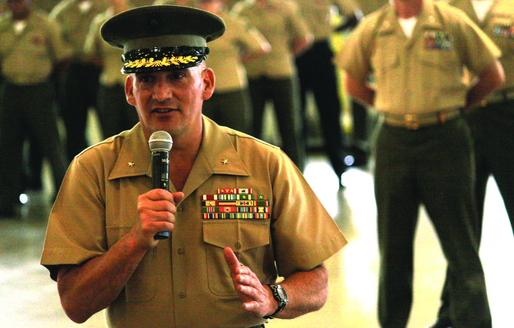 Parris Island welcomes new commanding general